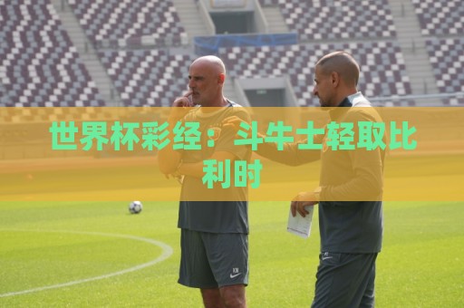 世界杯彩经:斗牛士轻取比利时 世界杯彩经:斗牛士轻取比利时