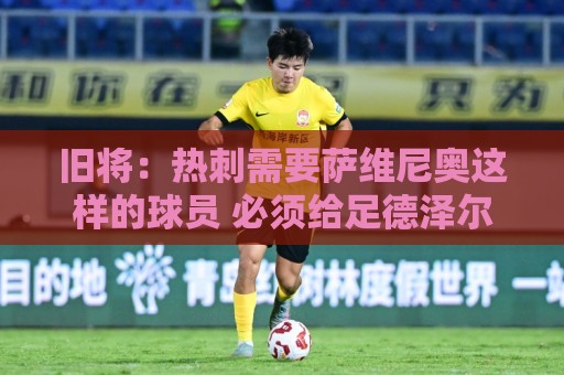旧将:热刺需要萨维尼奥这样的球员 必须给足德泽尔比建队时间 旧将:热刺需要萨维尼奥这样的球员 必须给足德泽尔比建队时间